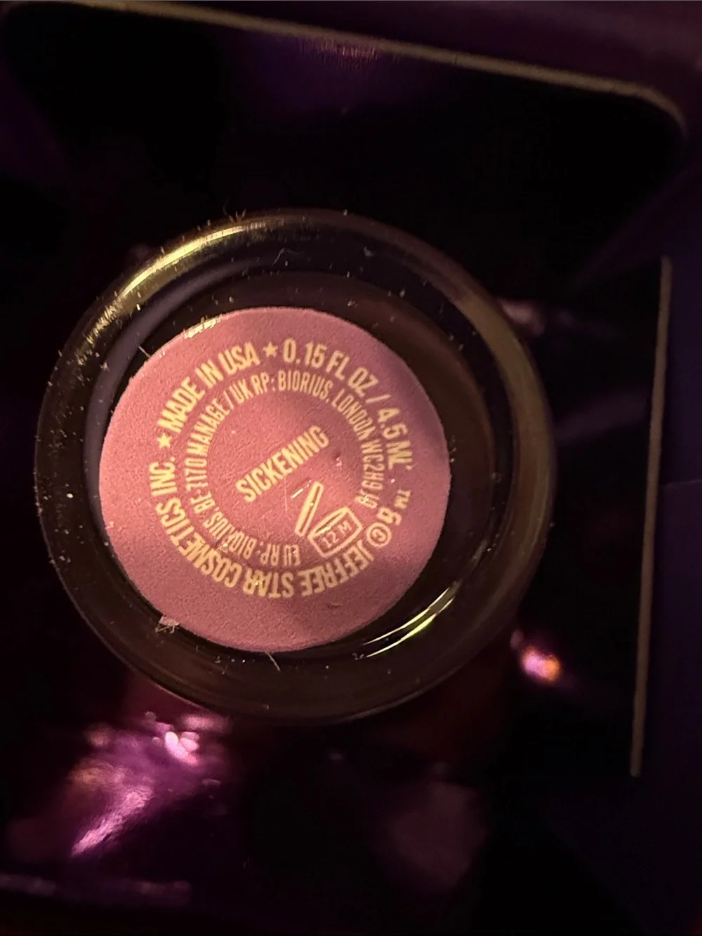 Jeffree Star THE GLOSS Lip Gloss in Sickening